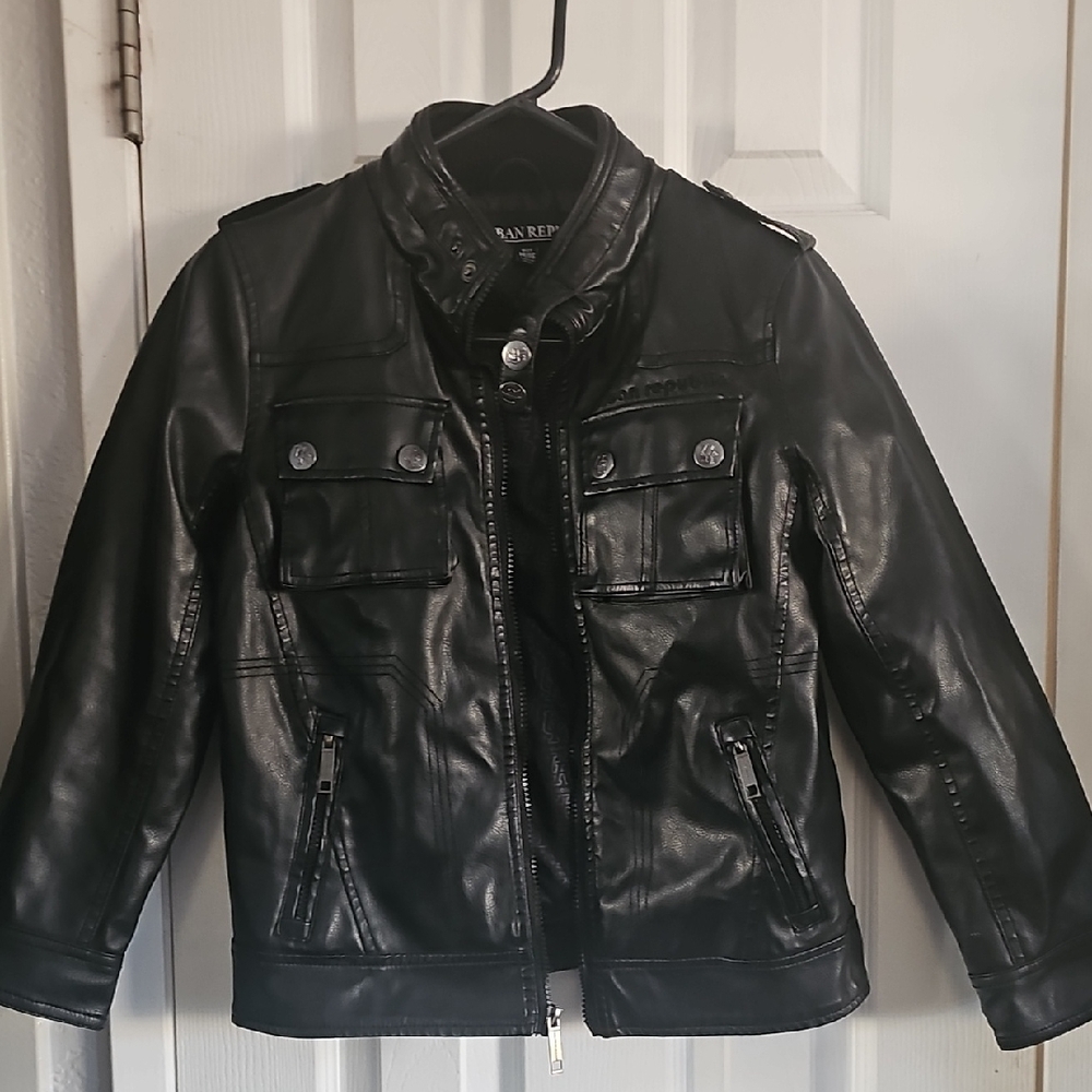 Black Urban Republic Faux Leather Jacket